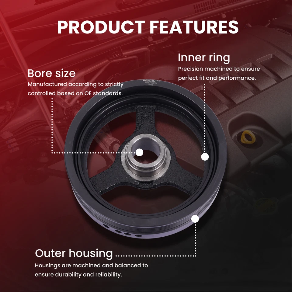 Ремень балансировщика гармоник змеевик для 04–05 Chevrolet Colorado GMC Canyon 2,8 л - Изображение 4 из 4