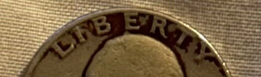 1971 Quarter dollar D multiple errors - Image 3 of 4