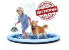 Thicken Sprinkler Pool Summer Outdoor Water Toys (67 inch, Blue&Blue)