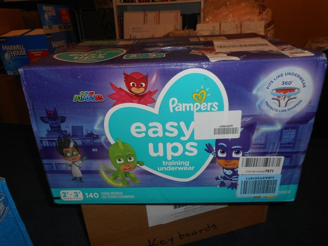 pampers easy ups training pants pull on disposable diapers for girls