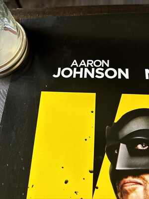 Kick Ass Original One Sheet Movie Poster 2009 Double Sided Nick