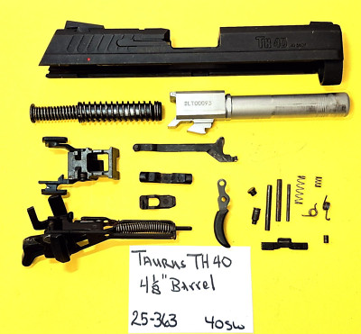 Taurus TH40  Slide 40 W&S  Parts For Repair Rebuild SLIDE BARREL TRIGGER 25-363