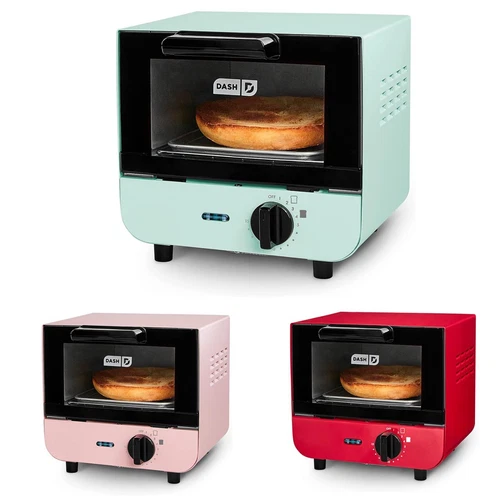 DASH Mini Toaster Oven Cooker for Bread, Bagels, Cookies, Pizza, Paninis & More