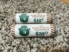 2015 P&D BOMBAY HOOK NAT'L WILDLIFE REFUGE Quarter Rolls--America the Beautiful 