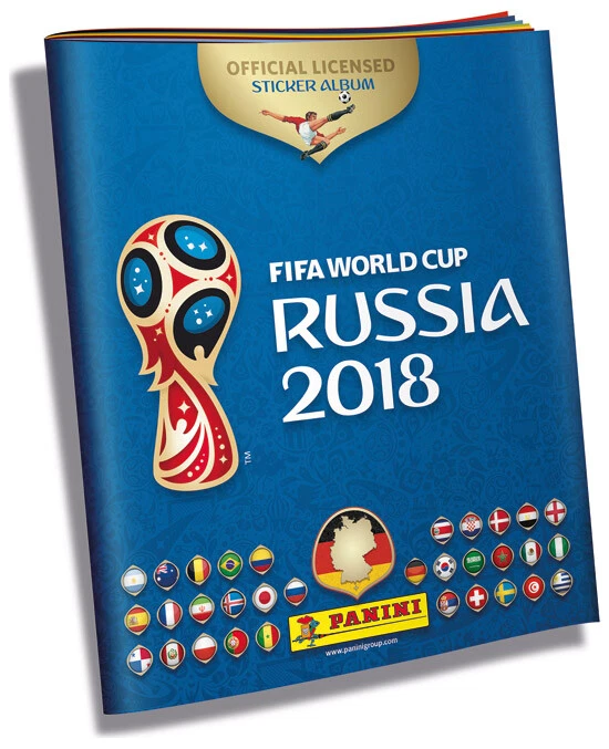 Panini WM World Cup Russia 2018 - Sammeln Sticker - 1 Album - Bild 1 von 1