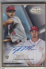 2018 Tyler Mahle Topps Gold Label ROOKIE AUTO Framed - TM Reds RC