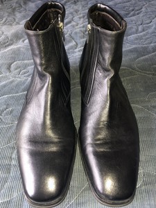 bruno magli leather chelsea boots