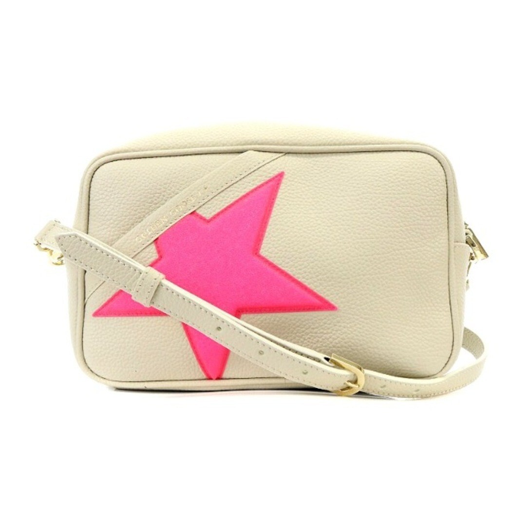 Golden Goose Star Shoulder Bag Women Leather Detachable Strap 