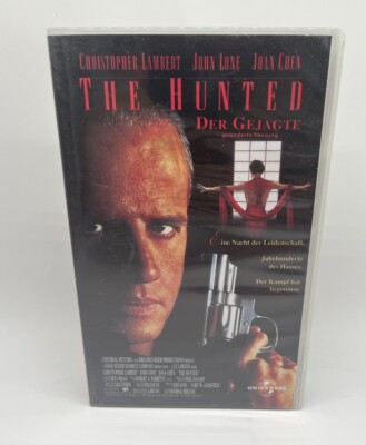 THE HUNTED - VHS - Großbox - Christopher Lambert - Uncut - Rare