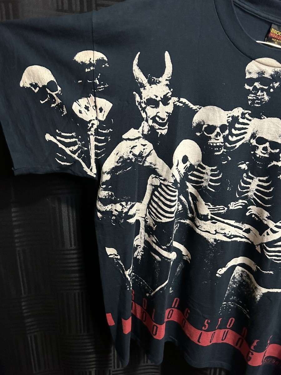 Vintage 90s Rolling Stones Skeleton Party Voodoo Lounge Tour