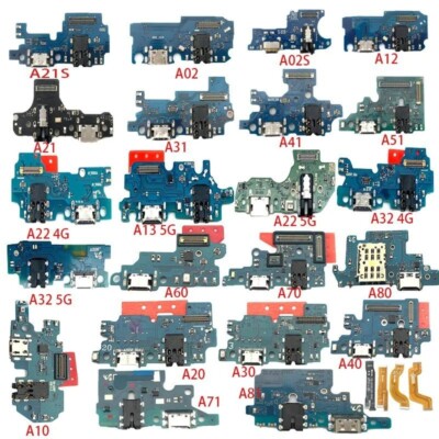 OEM Charging Port Board Flex Cable for Samsung Galaxy A01  To  A80 5G Models  