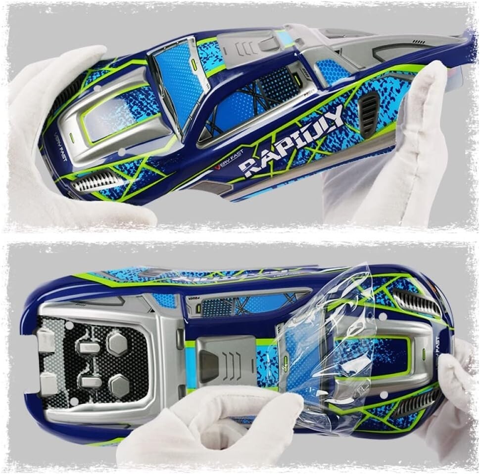 Rapidly RC Car Offroad Vehicle Fast 38+ km/h, 1:16 Scale Remote