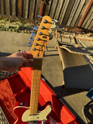 Fender American Deluxe Telecaster (3-pickup) 1998 - Crimson Red