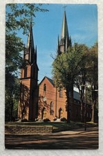 St Franis Xavier Church, Winooski, Vermont Postcard (K1)