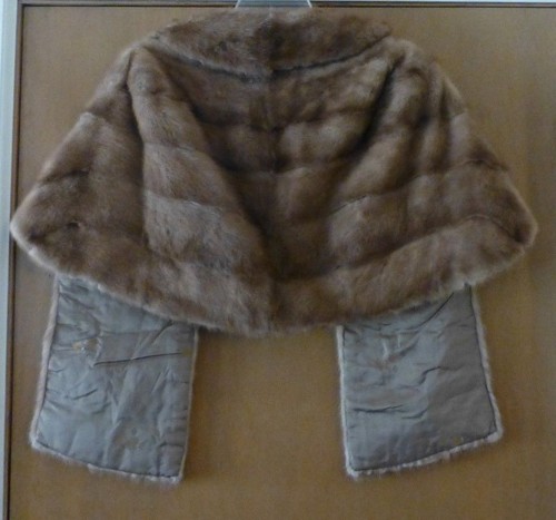 Royal Windsor Fur Stole Shawl Vintage Fettner Felix Friedman Furs Cincinnati  - Afbeelding 8 van 9