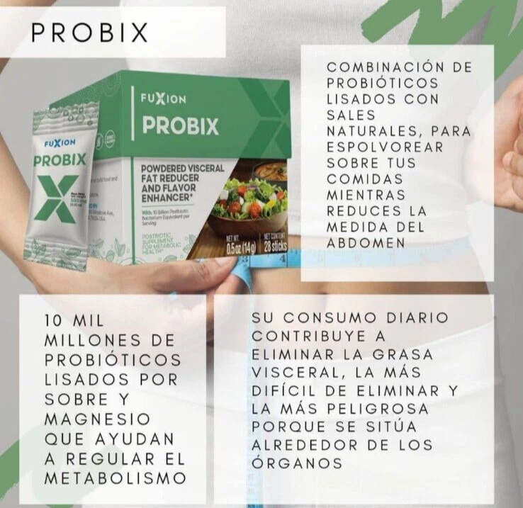 Probix posbiotico Lisado Fuxion PROBIÓTICOS LISADOS (POSBIÓTICOS) Los probiótico - Immagine 3 di 4