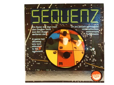 Sequenz Bütehorn Spiele Brettspiel Gesellschaftsspiel Spiel Retro Vintage
