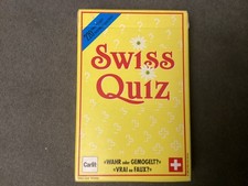 Spielkarten Kartenspiel Swiss Quiz wahr oder gemogelt ovp Schweiz