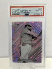 2025 Topps Finest Vladimir Guerrero Jr. Pearl Checkerboard /30 #235 PSA 10