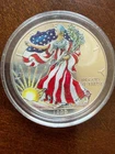 1999 Colorized American Silver Eagle – 1 oz .999 Fine Silver (Free Shipping)