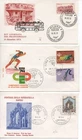 Italy - 10 Different Cacheted First Day Covers (FDC) (23-0105)