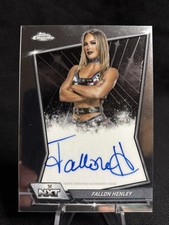 2026 Topps Chrome WWE NXT Chrome Autograph #NXT-FAL Fallon Henley