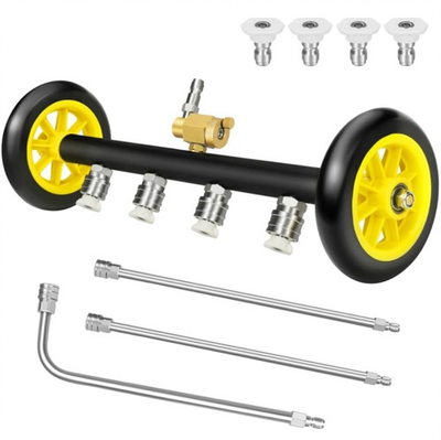 #ad 16#x27;#x27; Pressure Washer Undercarriage Cleaner and Water Broom Attachment 4000P... $86.74