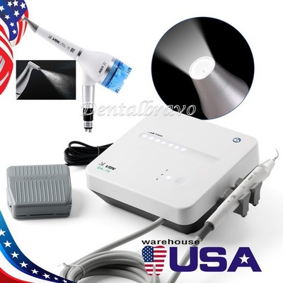 Dental LED Ultrasonic Piezo Scaler Handpiece /Air Flow Teeth Polishing Polisher
