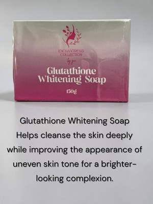 enchantress glutathione whitening soap Enchantress Glutathione Brightening Soap 150g - For Radiant & Glowing Skin