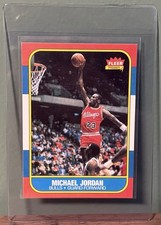 1986-87 Fleer # 57 Michael Jordan ROOKIE CARD! (Check Description). rookie card picture