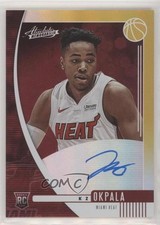 2019-20 Panini Absolute Memorabilia Rookie Variations Level 1 KZ Okpala Auto j0x
