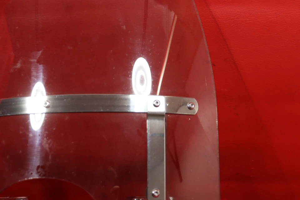 2007 HARLEY-DAVIDSON DYNA LOW RIDER FXDL OEM QUICK DETACH WINDSHIELD WIND SCREEN - Изображение 3 из 4