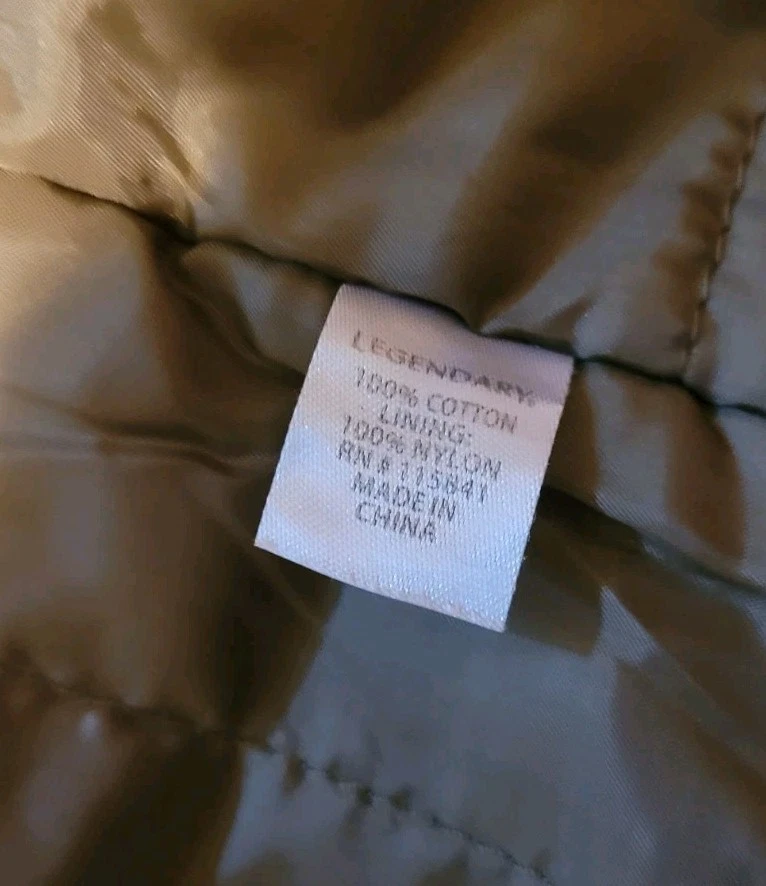 Hunt Bum Original Deer Gear Brown Jacket Size Large - Image 4 of 4