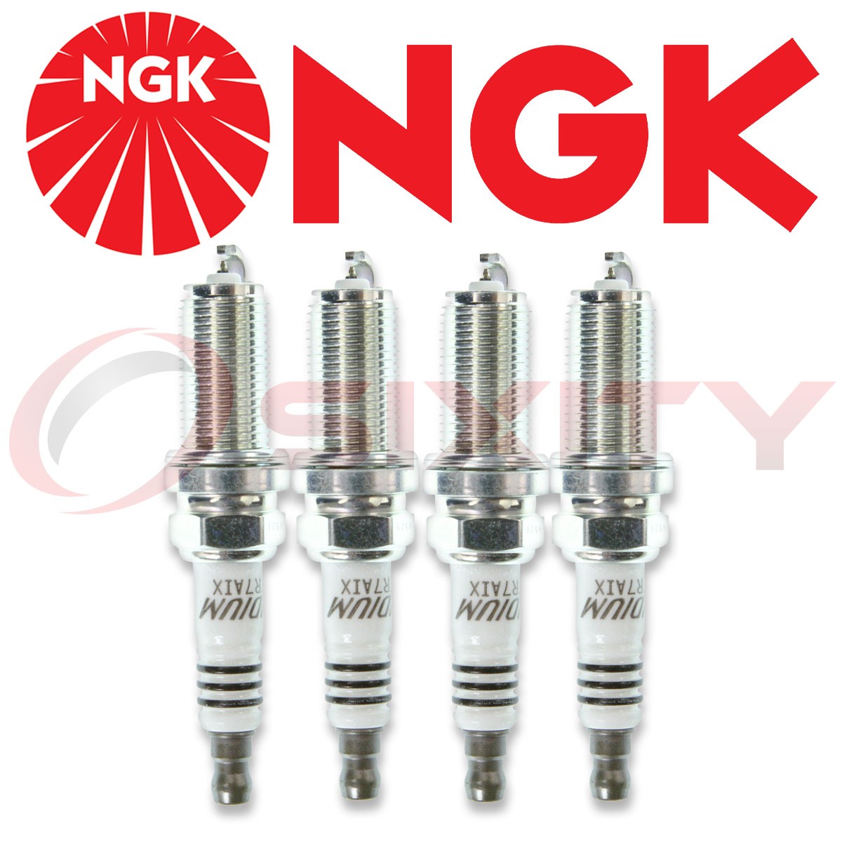 NGK Qty 4 Iridium IX LFR7AIX 2309 Spark Plug