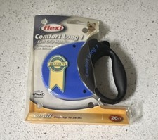 Flexi Comfort Long 1 Retractable Leash Small Blue 26ft for Small Dogs
