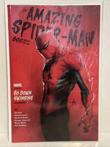 Amazing Spider-Man #800, NM- GABRIELE DELL'OTTO Variant RARE Marvel Comics, 2018