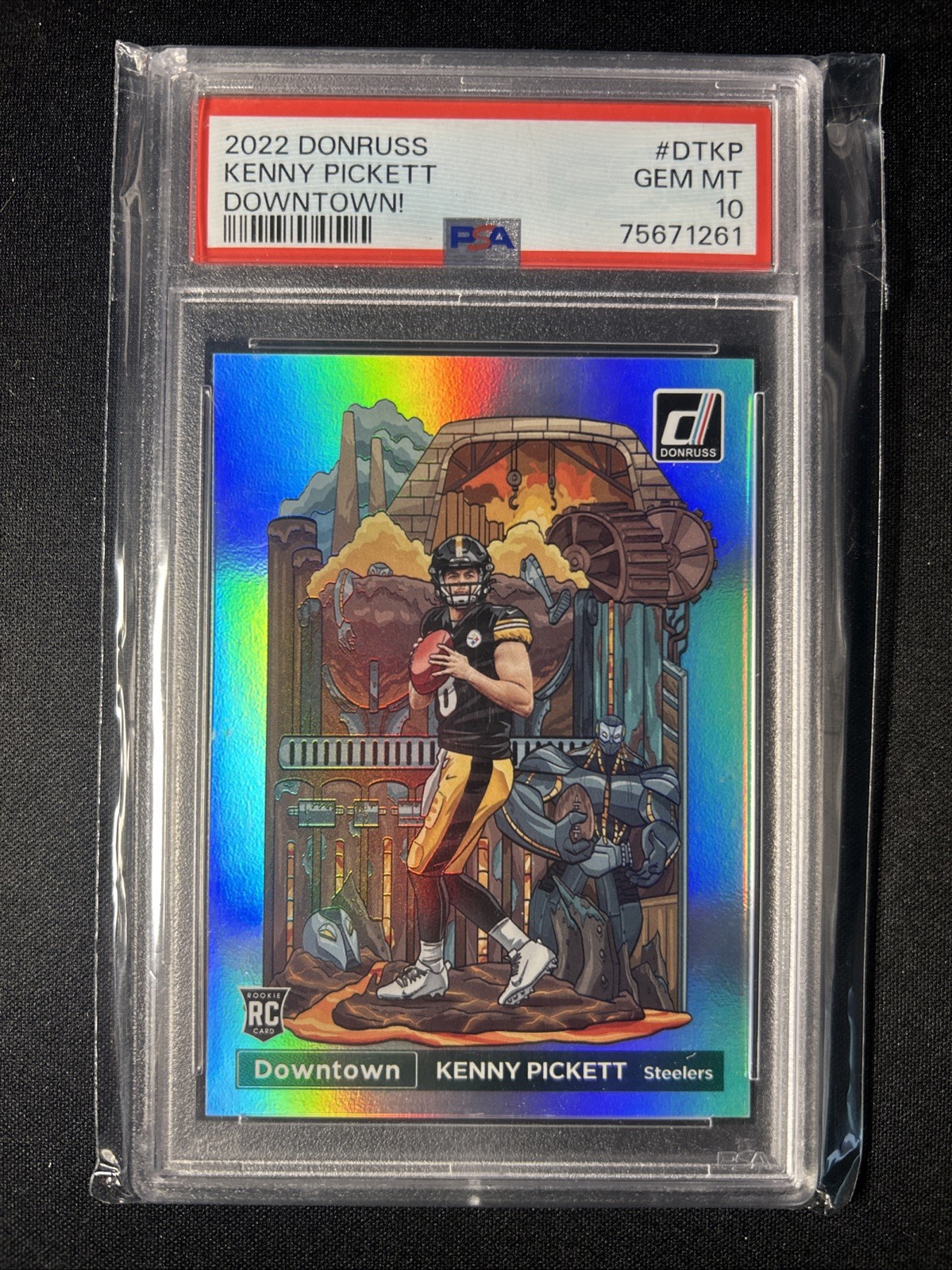 Kenny Pickett Panini Donruss Downtown #DTKP Base