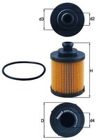 ÖLfilter Knecht OX 418D FÜR Alfa Romeo FÜR Fiat Ford Lancia Opel SchmierÖLfilter