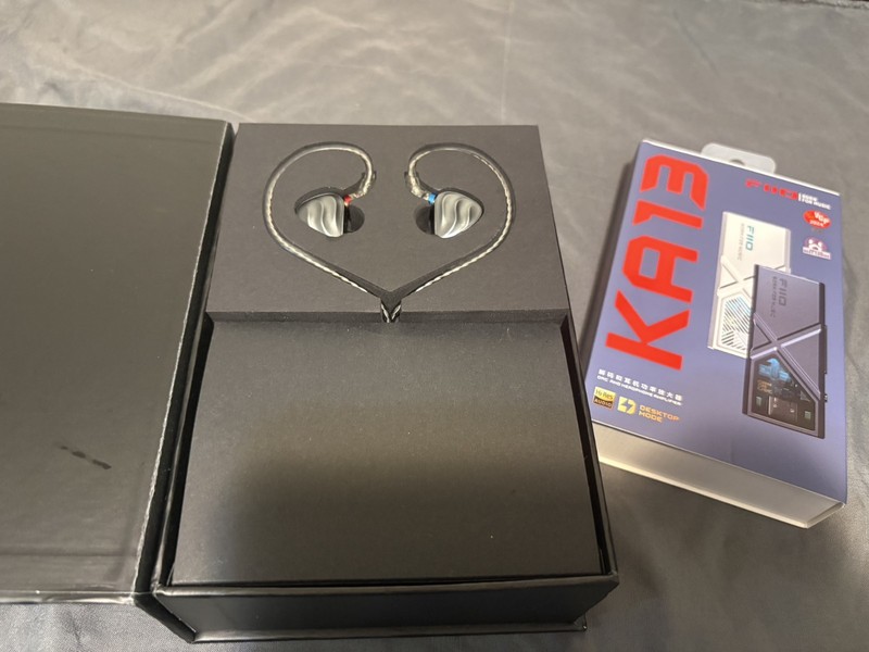 FiiO FH3 Triple Drive In-Ear Earphones HiFi Sound, Titanium And Soundcore