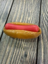 Vintage Play Kitchen Replacement 3" Hot Dog Toy Food Prop Plastic Playset Access