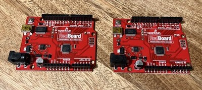 Two SparkFun RedBoard (DEV-13975)   Arduino-Compatible Development Boards