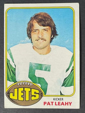 VINTAGE 1976 Topps football PAT LEAHY # 34 -▶ROOKIE CARD◀– NM. rookie card picture