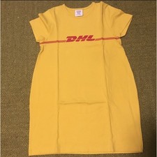VETEMENTS DHL T-Shirt Womens M Yellow Brand N...