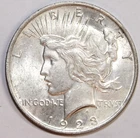 1923-P Peace Dollar - AU - #2709E