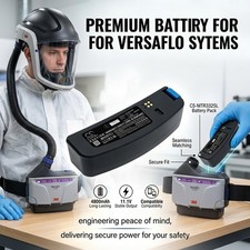 BATTERIE 4800mAh Type TR-332 For 3M Versaflo TR-300 TR-300N+ TR-301N PAPR