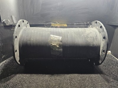 Proco 65976 Rubber Flanged Pipe Series 500 Fan Duct Connector Black EPDM Tube