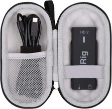 Hard Storage Carrying Case for IK Multimedia Irig HD 2 Digital Guitar Interface