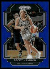 Becky Hammon 2022 Prizm WNBA #31 Blue Prizm #/149 Las Vegas Aces