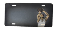 Basketball Metal Novelty License Plate 🏀
