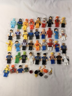 Lot of 37+ MAKE-IT Blocks Mini Figures Variety - SEE PICS
